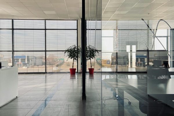 Commercial office lighting design and installation